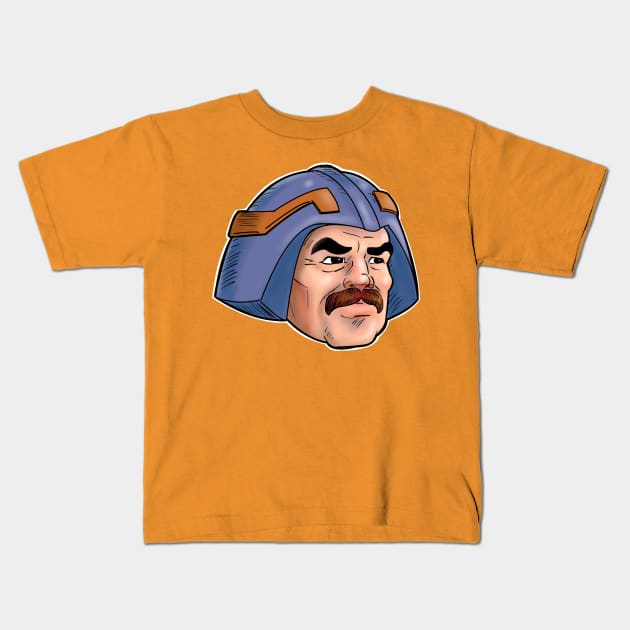 Man at Arms Kids T-Shirt by frankriggart